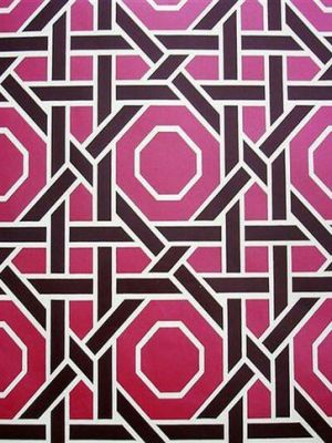 Octagonal Lattice - Florence Broadhurst pink.jpg